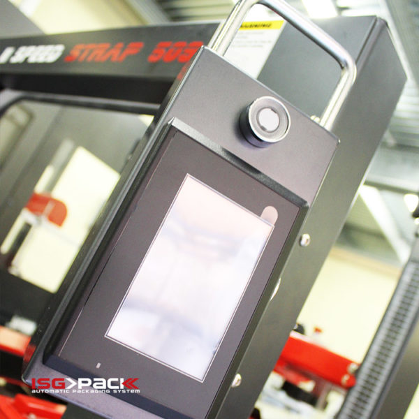 Display touch strapping