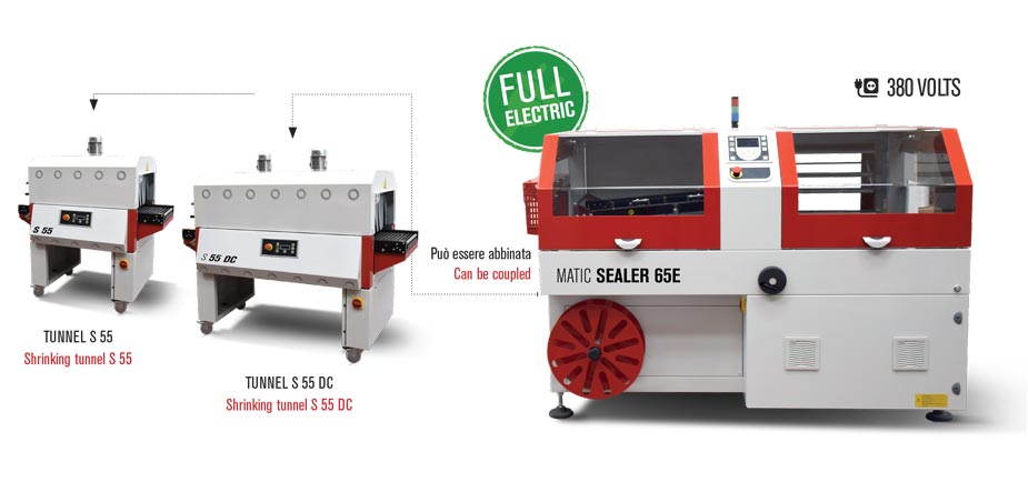 Confezionatrice termoretraibile Matic Sealer 65E full electric