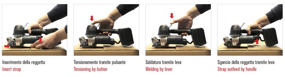 Utilizzo tendireggia Hurricane 19-25 con carica batteria a litio