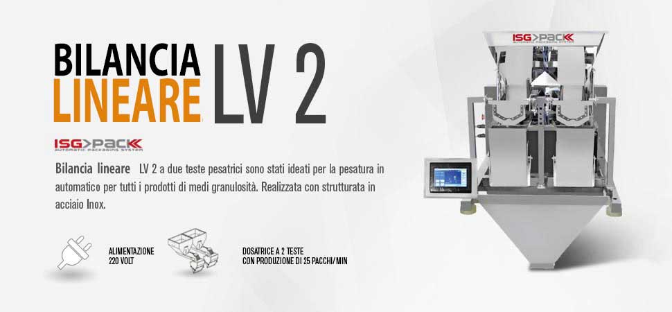 scheda bilancia lineare a due teste LV 2