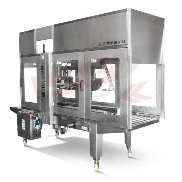 nastratrice automatica in acciaio inox modello Auto Tape 50 CF SS