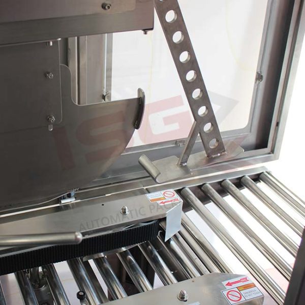 Sistema chiudi falda cartone in acciaio inox