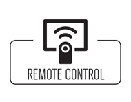 Controllo remoto da radiocomando