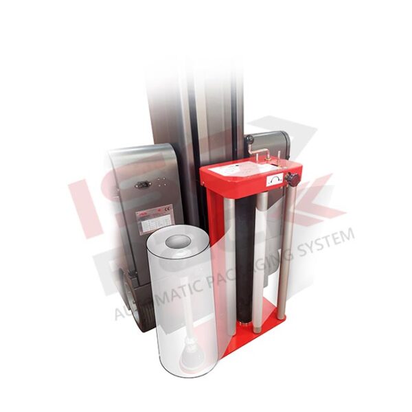 Inserimento del film carrello prestiro Robo Wrap 600A