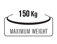 Portata massima 150 Kg