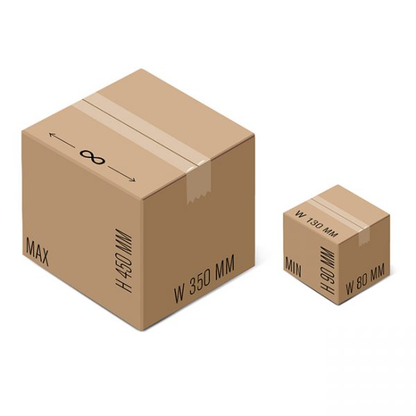 Formato scatole per Low Tape 50 SB