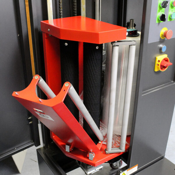 Carrello prestiro avvolgitore per valigie