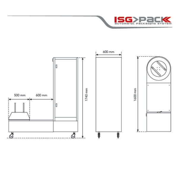 Layout avvolgitore per valigie Baggy Wrap 900