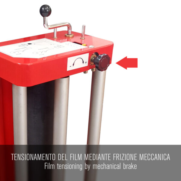 Carrello con frizione meccanica