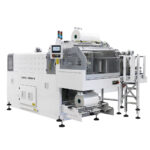 Fardellatrice automatica con sistema di smistamento prodotto in entrata
