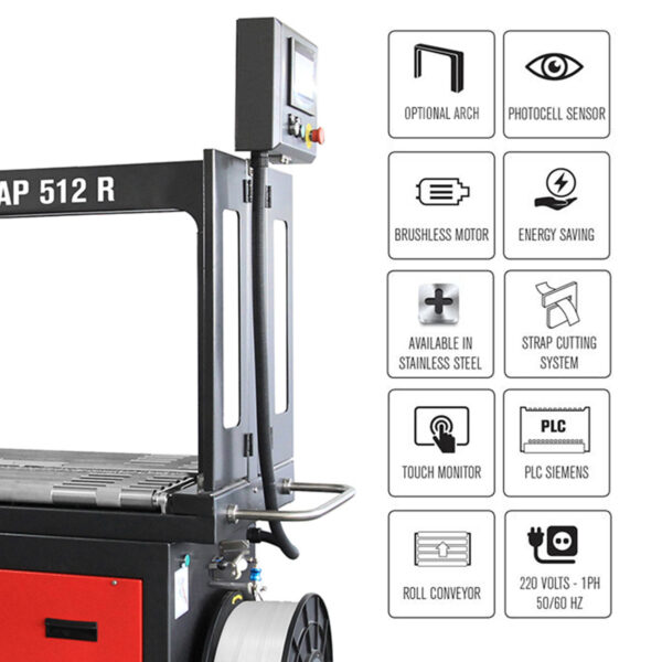 Reggiatrice automatica ad arco Speed Strap 509R