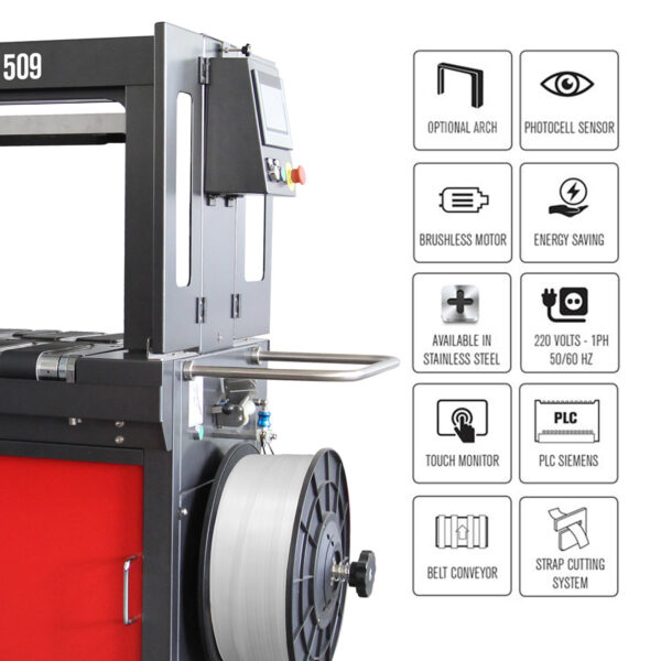 Caratteristiche reggiatrice automatica Speed Strap