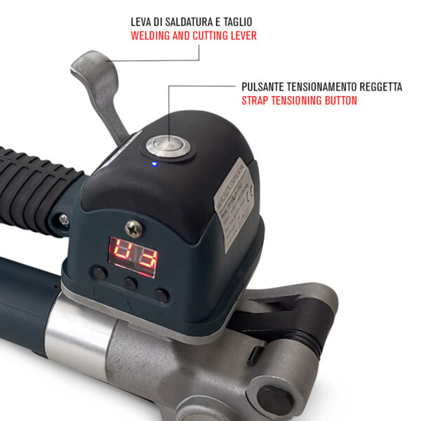 Funzioni del tendireggia a batteria