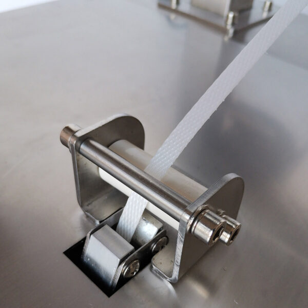 Reggiatrice in acciaio Inox per generi alimentari e ittici