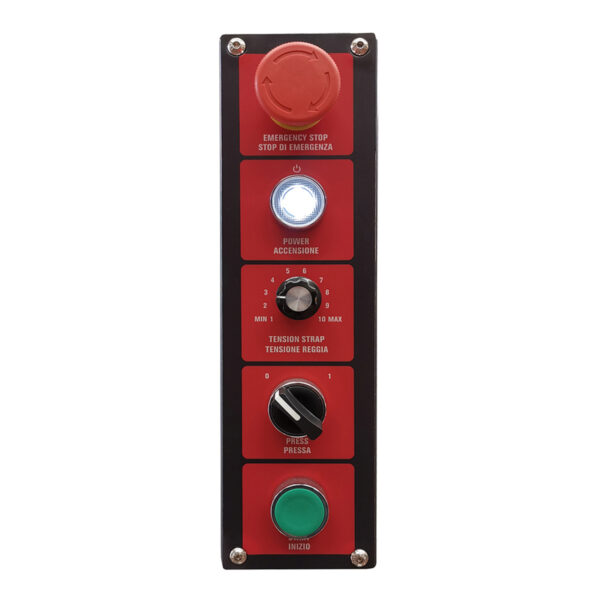 Pannello di controllo reggiatrice automatica
