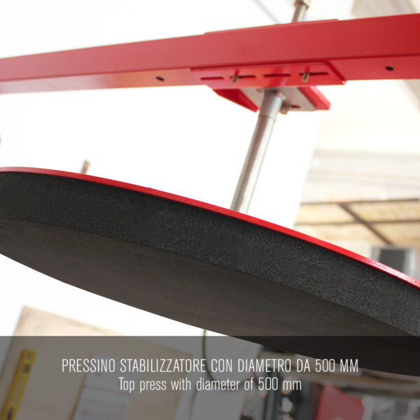 Pressino elettrico per stabilizzazione prodotti