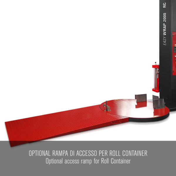 Rampa di accesso per roll container