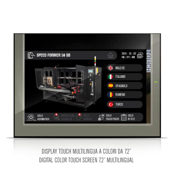Display multilingua a colori