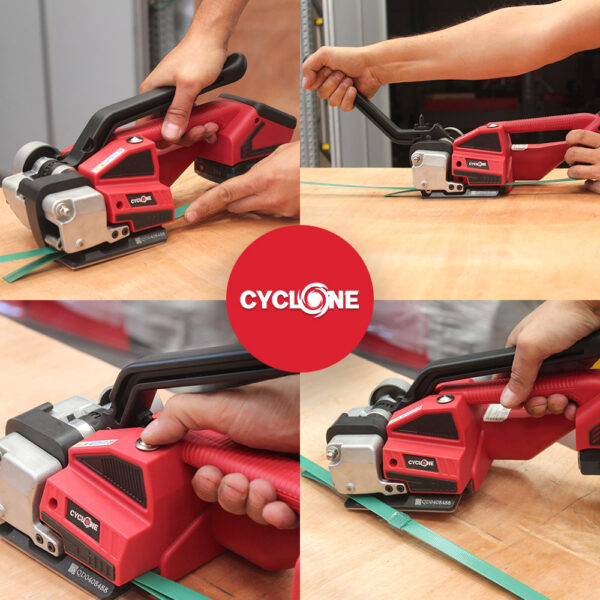 Tendireggia manuale a batteria Cyclone