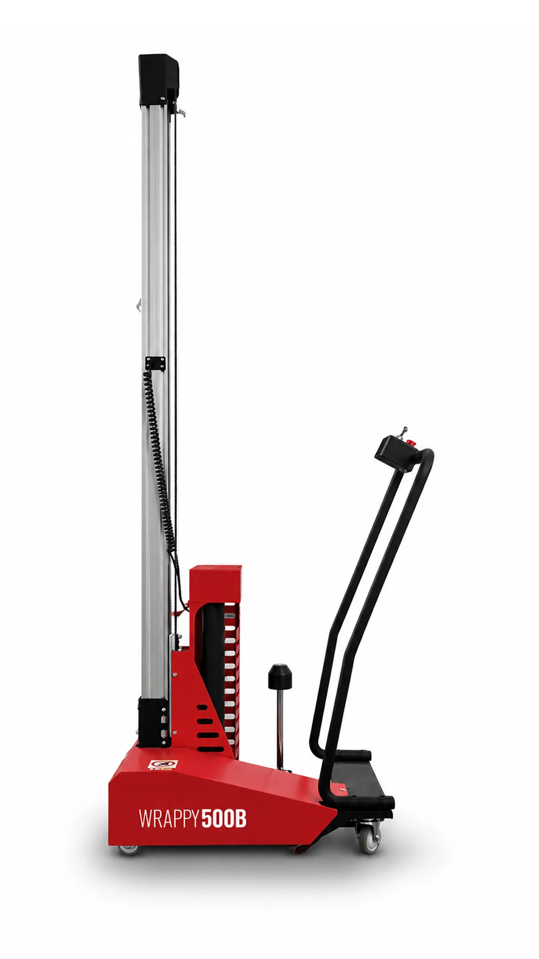 Dettaglio del timone di comando WRAPPY 500B