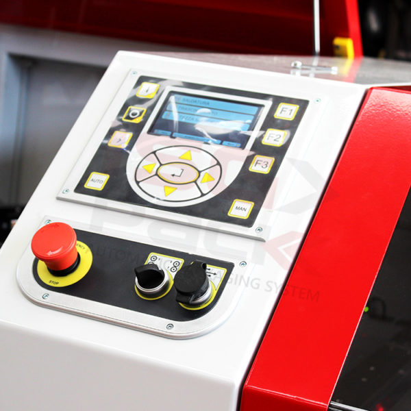 Pannello LCD confezionatrice automatica angolare