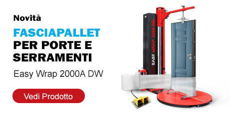 Macchina imballatrice per porte e serramentiEasy Wrap 2000A DW