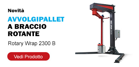 Avvolgipallet a braccio rotante Rotary Wrap 2300 B