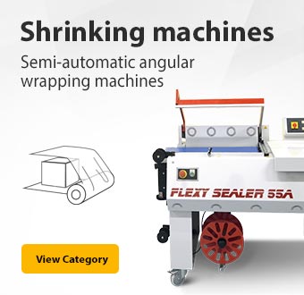 Semi-automatic angular wrapping machines