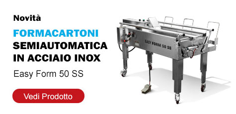 formacartoni semiautomatica in acciaio inox Easy Form 50 SS