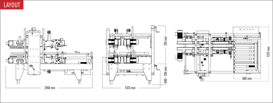 Automatic taping machine Corner Tape 50 TBB