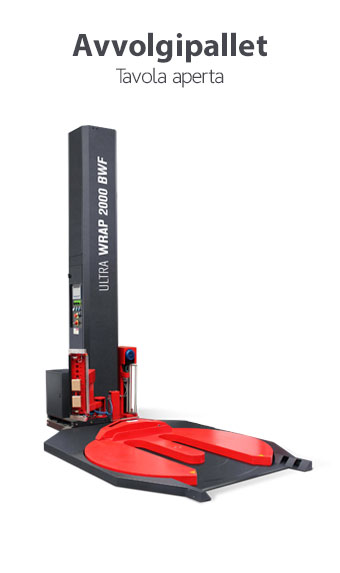 Avvolgipallet a tavola aperta Easy Wrap 2000 AW - per entrata del carico con transpallet - ISG PACK