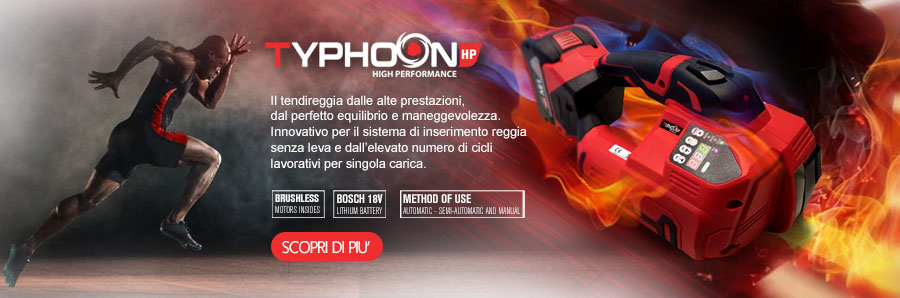 Scopri il nuovo tendireggia Typhoon HP