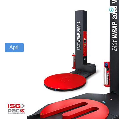 Avvolgipallet per imballo pallet con film estensibile