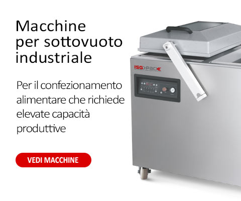 Macchine sottovuoto per il confezionamento alimentare che richiede elevate capacità produttive