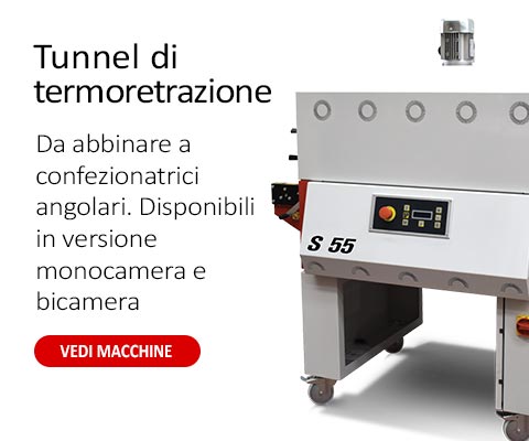 Tunnel termoretraibili nel formato monocamera e bicamera
