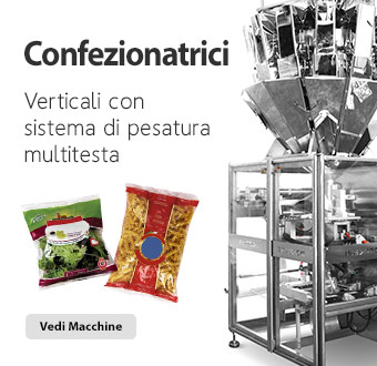 Confezionatrici verticali con bilance multitesta