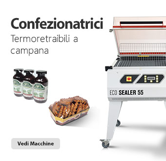 Confezionatrice termoretraibile a campana