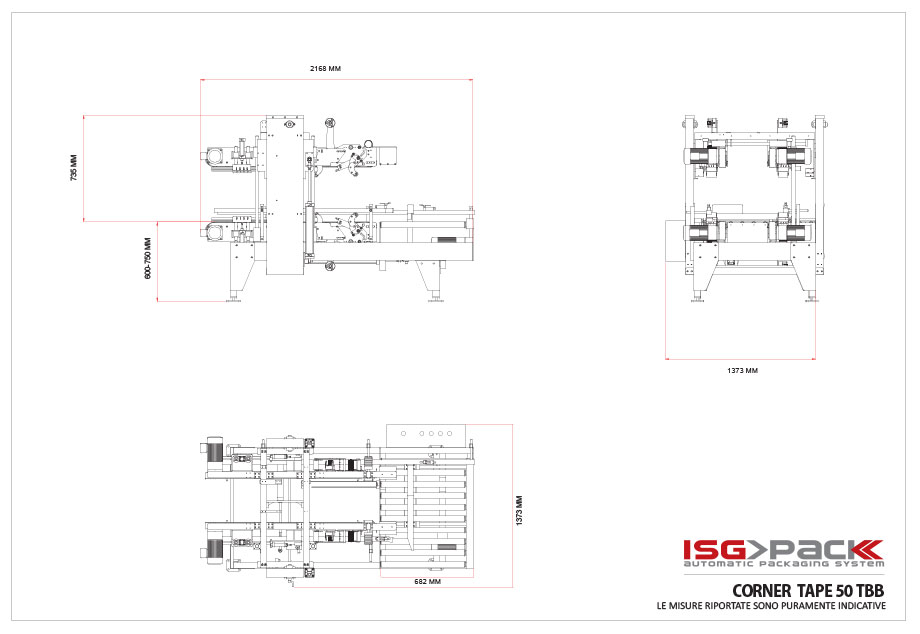 LAYOUT CORNER TAPE 50TBB