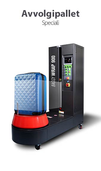 Avvolgitore semiautomatico per valigie | ISG PACK