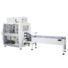 Confezionatrice flow pack SI750S-LR con porta bobina bassa e barra saldante da 350 mm