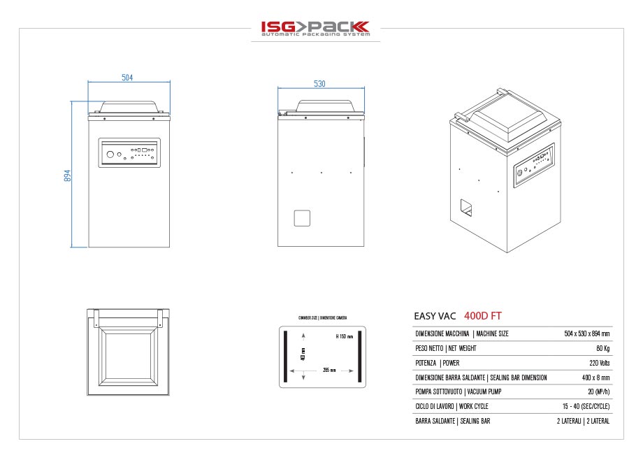LAYOUT EASY VAC 400D FT