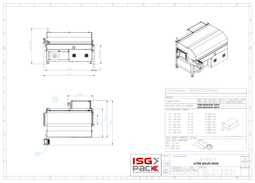 LAYOUT ULTRA SEALER 50HSE