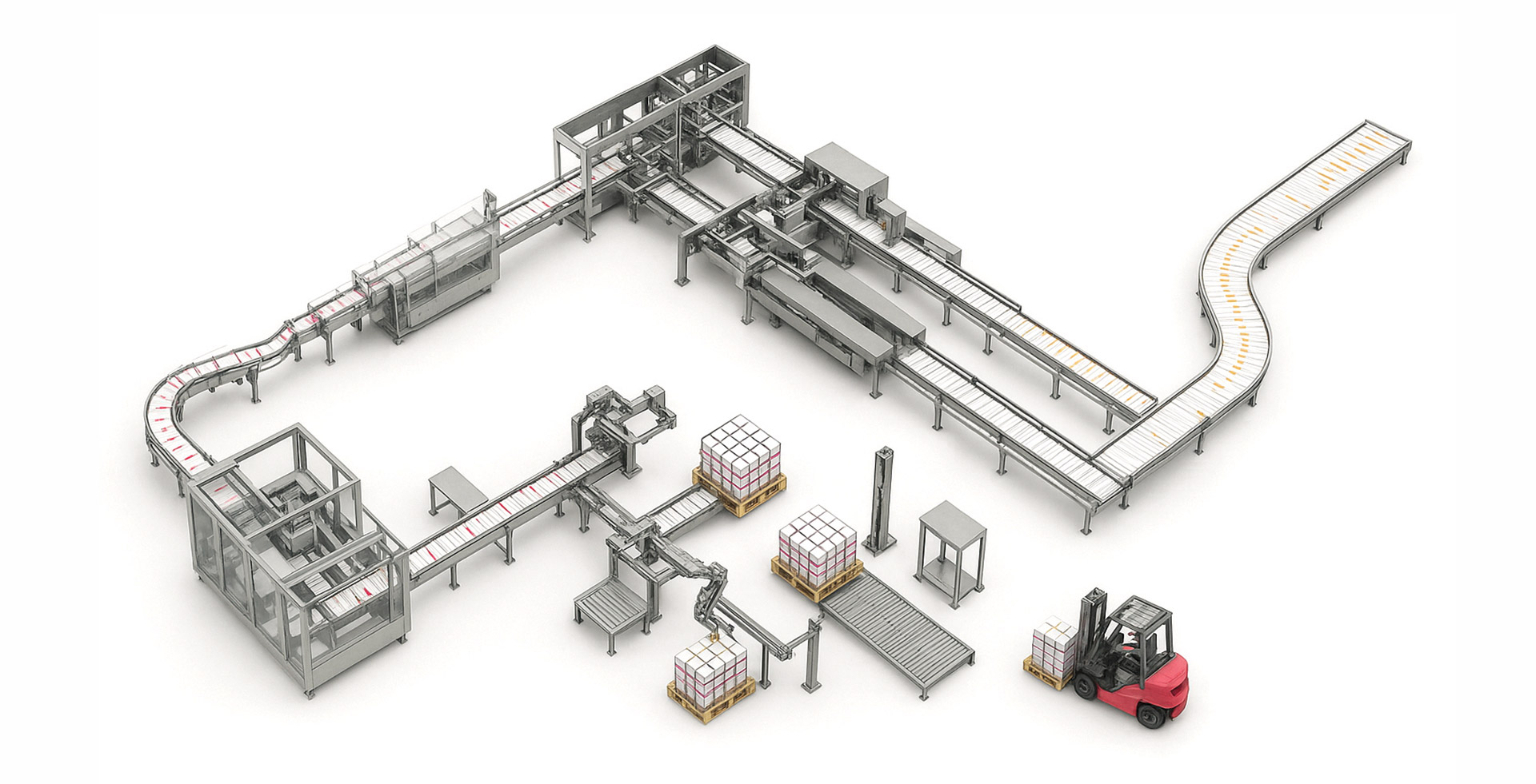 Linea di imballaggio Isg Pack