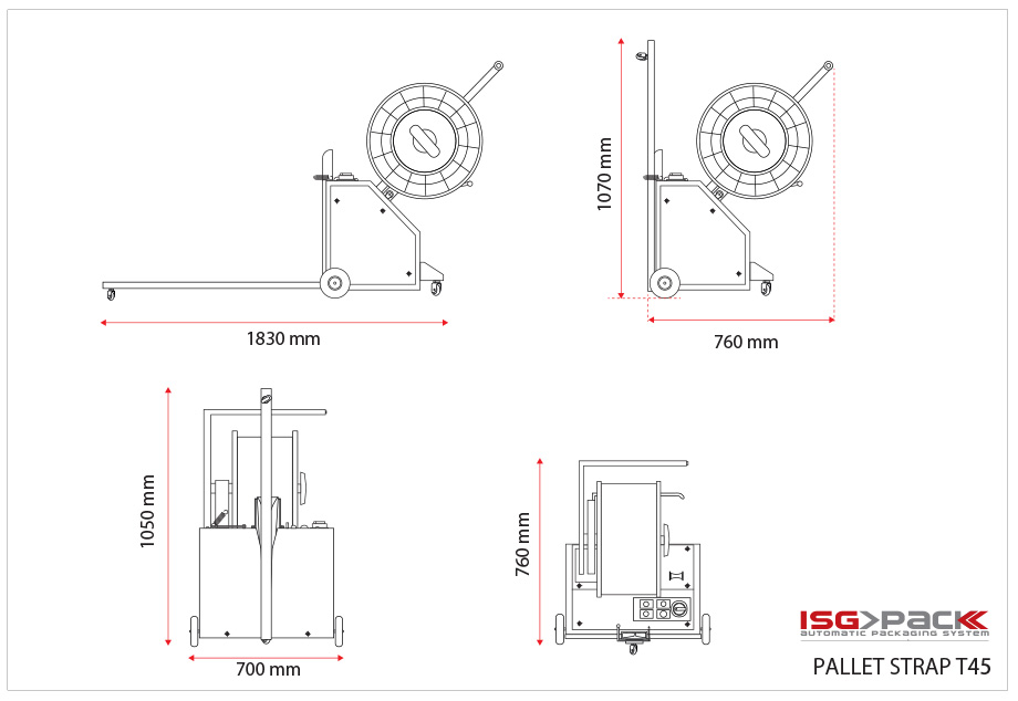 LAYOUT PALLET STRAP T45