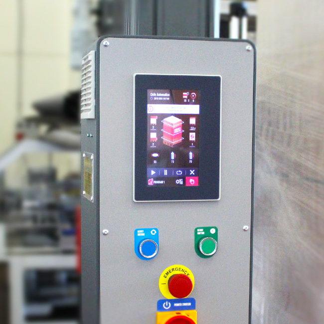 Pannello di controllo E-Wrap 1000A Pannello di controllo E-Wrap 1000A