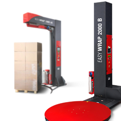Avvolgipallet semiautomatici ed automatici
