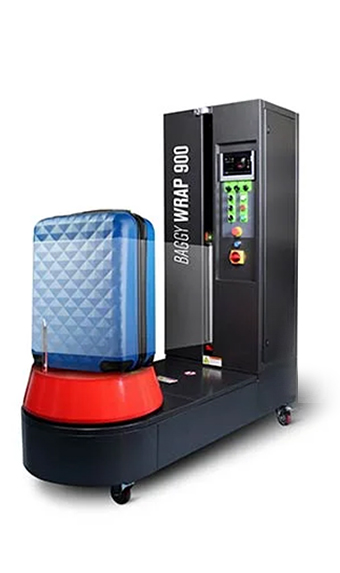 Avvolgitore semiautomatico per valigie | ISG PACK